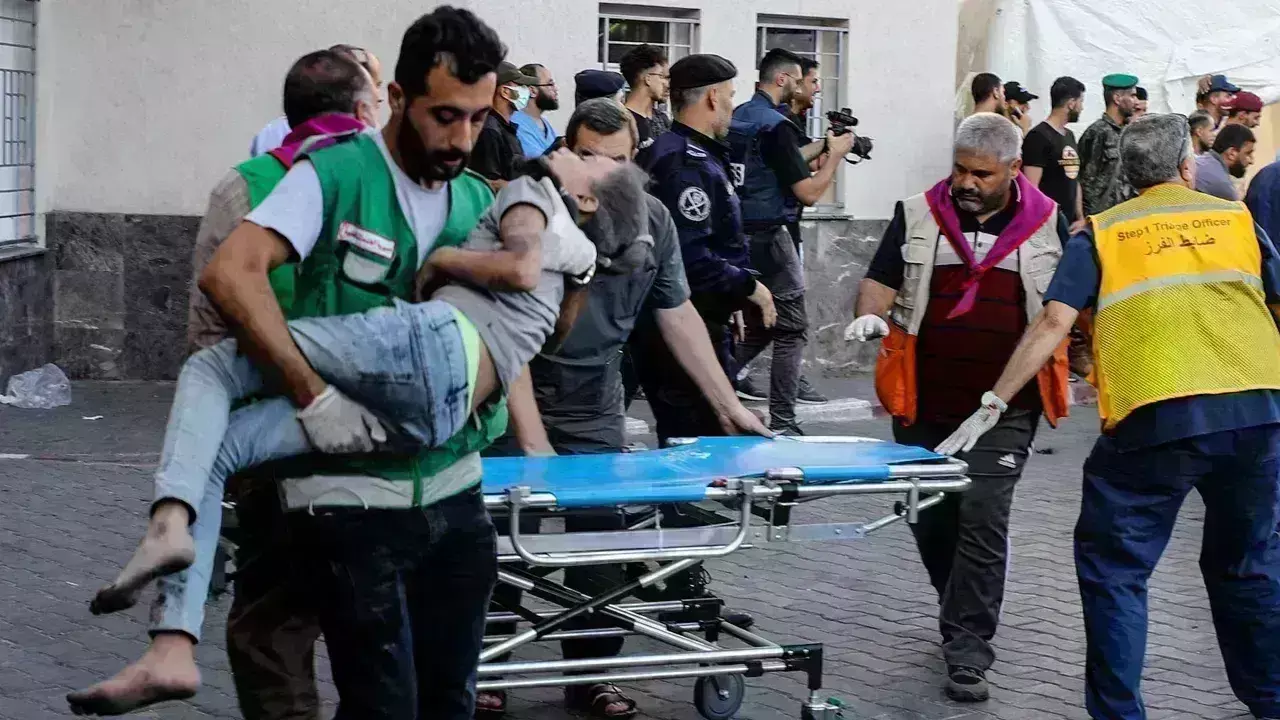 Gaza : ఆస్పత్రుల్లో ఇంధనం నిల్ Gaza : ఆస్పత్రుల్లో ఇంధనం నిల్