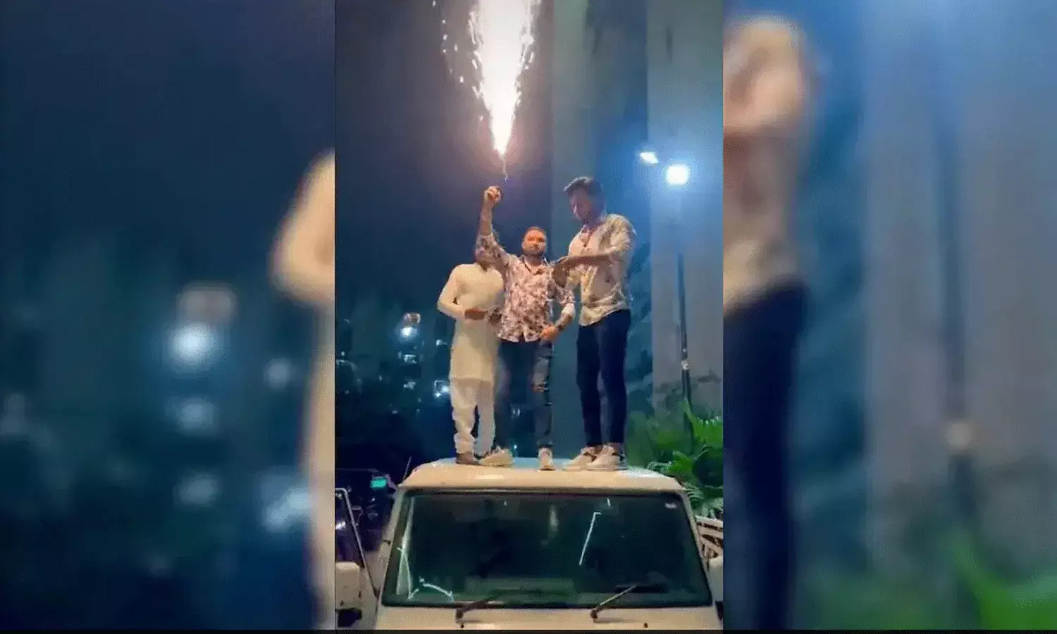 పుట్టినరోజు నాడు యువకుడి వికృత చేష్టలు.. కరెన్సీని గాలిలోకి విసిరి.. పుట్టినరోజు నాడు యువకుడి వికృత చేష్టలు.. కరెన్సీని గాలిలోకి విసిరి..