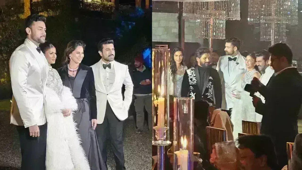 Varun Tej - Lavanya Tripathi wedding : బయటికొచ్చిన ఫస్ట్ ఫొటోలు Varun Tej - Lavanya Tripathi wedding : బయటికొచ్చిన ఫస్ట్ ఫొటోలు