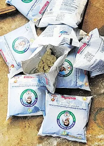 AP: అంగన్‌వాడీ పాలల్లో పురుగులు