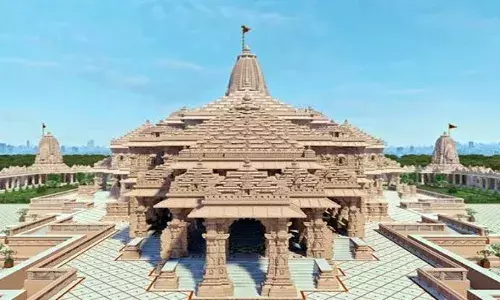 Ayodhya:  అక్షత పూజతో  ప్రతిష్ఠాపన వేడుకకు శ్రీకారం Ayodhya:  అక్షత పూజతో  ప్రతిష్ఠాపన వేడుకకు శ్రీకారం