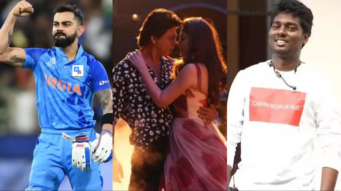 Virat Kohli : చలేయా పాటకు విరాట్ కోహ్లీ డ్యాన్స్.. అట్లీ ఏమన్నాడో తెలుసా