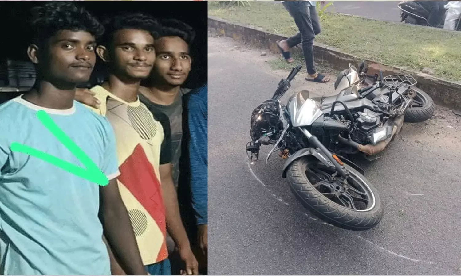 అతివేగం.. ముగ్గురు స్నేహితుల ప్రాణాలు తీసింది