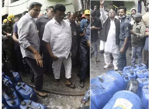 SAD: నాంపల్లి అగ్నిప్రమాద ఘటనపై దిగ్ర్భాంతి