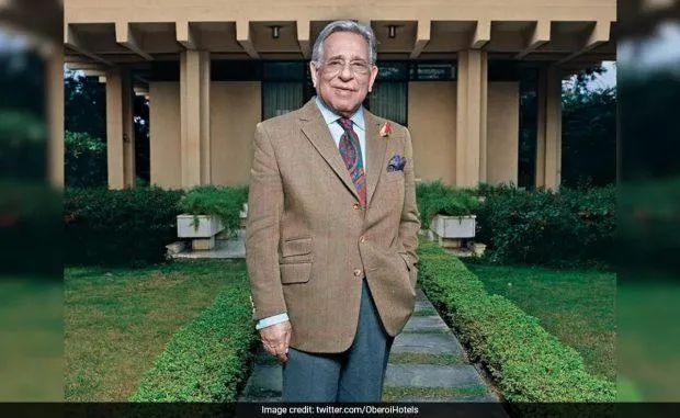 PRS Oberoi:  ఒబెరాయ్ హోటల్స్ వ్యవస్థాపకుడు పీఆర్ఎస్ ఒబెరాయ్ కన్నుమూత PRS Oberoi:  ఒబెరాయ్ హోటల్స్ వ్యవస్థాపకుడు పీఆర్ఎస్ ఒబెరాయ్ కన్నుమూత