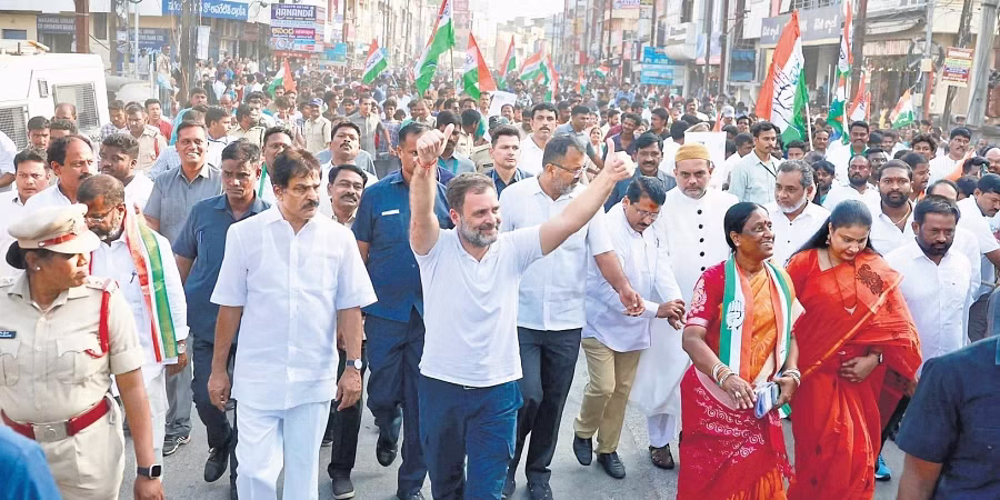 Rahul Gandhi Campaign : తెలంగాణతో తనకు బంధం ఉందన్న రాహుల్ Rahul Gandhi Campaign : తెలంగాణతో తనకు బంధం ఉందన్న రాహుల్