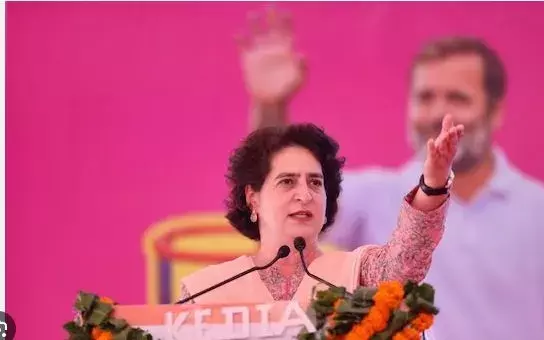 PRIYANKA: తెలంగాణను ఎలా నడిపించాలో తెలుసు PRIYANKA: తెలంగాణను ఎలా నడిపించాలో తెలుసు