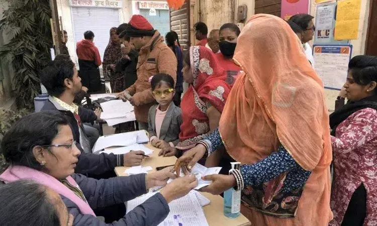 Rajasthan assembly elections: రాజస్థాన్లో కొనసాగుతున్న పోలింగ్ Rajasthan assembly elections: రాజస్థాన్లో కొనసాగుతున్న పోలింగ్