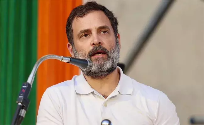 Rahul Gandhi: భారాస పాలనలో 8 వేల మంది రైతుల ఆత్మహత్య Rahul Gandhi: భారాస పాలనలో 8 వేల మంది రైతుల ఆత్మహత్య