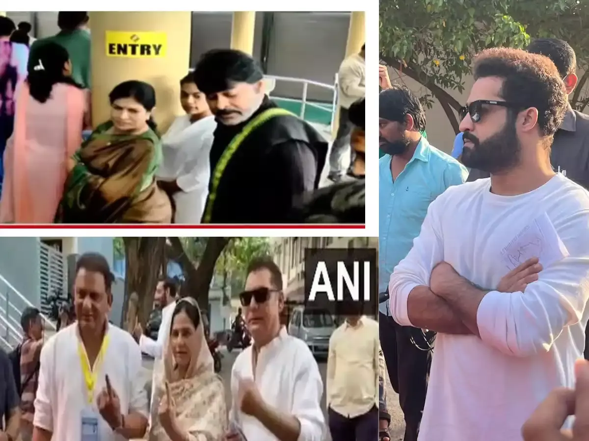 Celebrities Vote Cast :  ఓటు హక్కు ఉపయోగించుకుంటున్న సెలబ్రిటీస్..