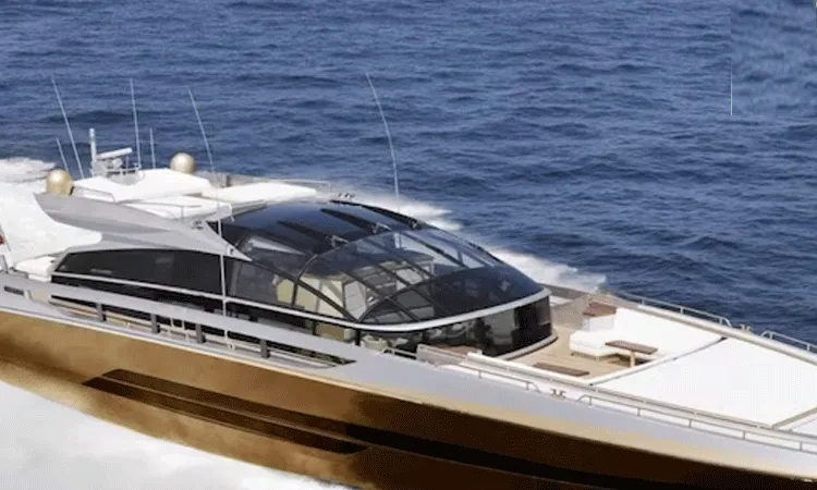 10,000 కిలోల బంగారంతో తయారు చేసిన నౌక.. విలాసవంతమైన సౌకర్యాలు 10,000 కిలోల బంగారంతో తయారు చేసిన నౌక.. విలాసవంతమైన సౌకర్యాలు