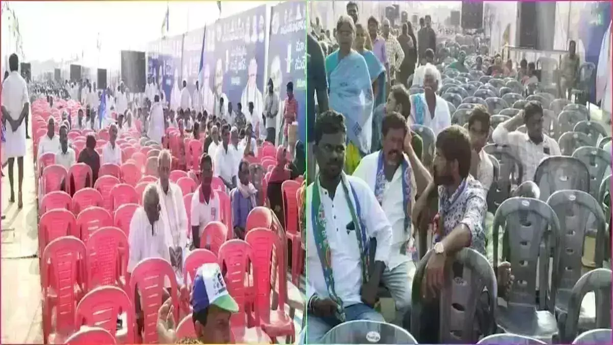 YCP : వెలవెలబోయిన వైసీపీ సాధికార సభ