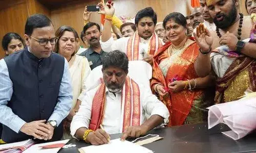 TS Ministers: బాధ్యతలు స్వీకరించిన తెలంగాణ మంత్రులు