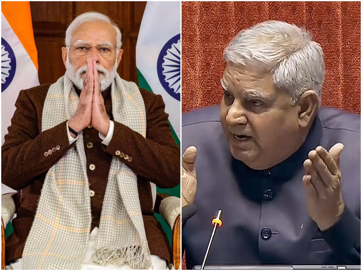PM Modi : : జగదీప్ ధన్కర్కు ఫోన్ చేసిన ప్రధాని మోదీ PM Modi : : జగదీప్ ధన్కర్కు ఫోన్ చేసిన ప్రధాని మోదీ