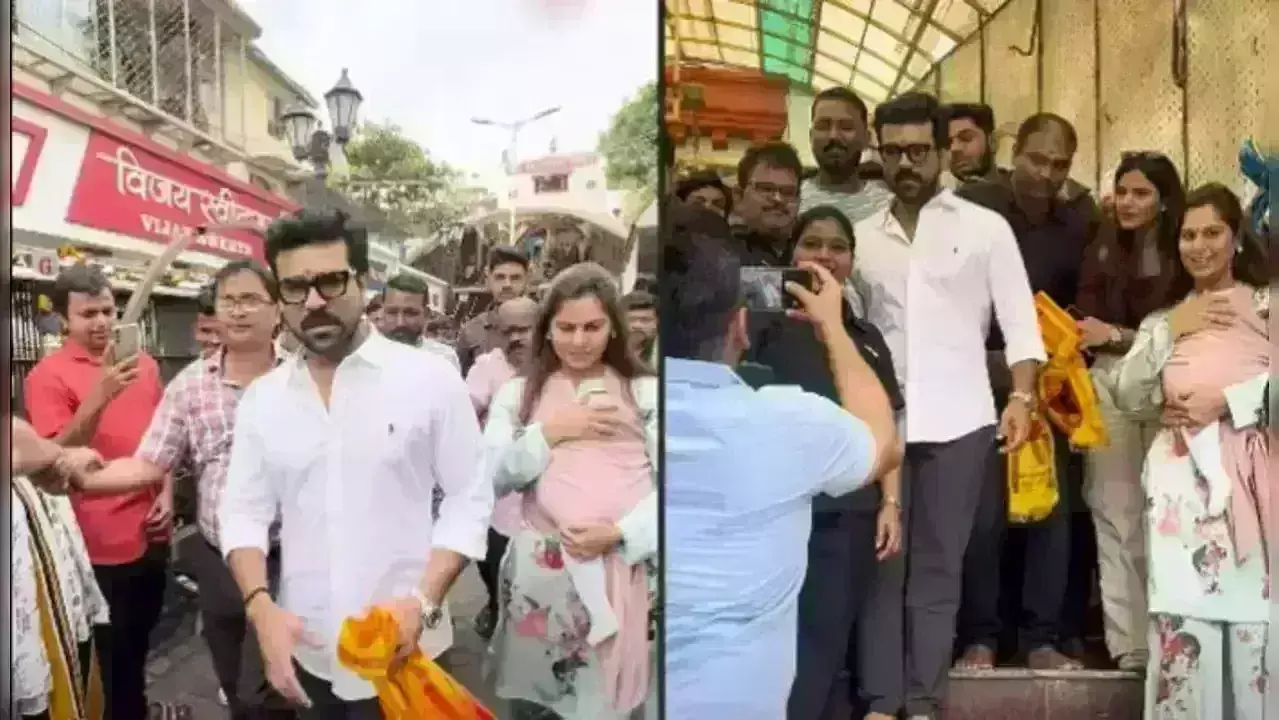 Mahalaxmi Temple : మహాలక్ష్మి ఆలయాన్ని దర్శించుకున్న కొణిదెల దంపతులు Mahalaxmi Temple : మహాలక్ష్మి ఆలయాన్ని దర్శించుకున్న కొణిదెల దంపతులు
