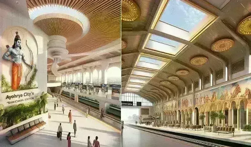 Ayodhya Ram Mandir: అయోధ్యలో విమానాశ్రయం, రైల్వేస్టేషన్లను ప్రారంభం