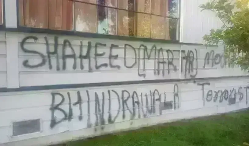 California Temple : స్వామి నారాయణ్‌ ఆలయంపై దాడి