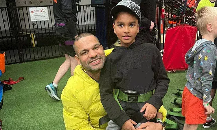 కొడుకు పుట్టినరోజు.. శిఖర్ ధావన్ భావోద్వేగ పోస్ట్