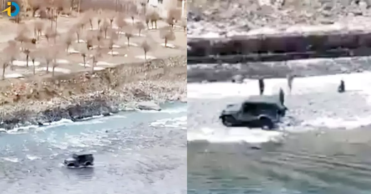 Himachal Pradesh: నదిలో కారు నడిపిన పర్యాటకుడు , పోలీసుల  చలాన్ Himachal Pradesh: నదిలో కారు నడిపిన పర్యాటకుడు , పోలీసుల  చలాన్