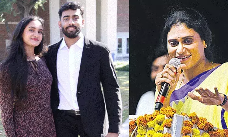 కుమారుడి పెళ్లి డేట్ ప్రకటించిన షర్మిల కుమారుడి పెళ్లి డేట్ ప్రకటించిన షర్మిల