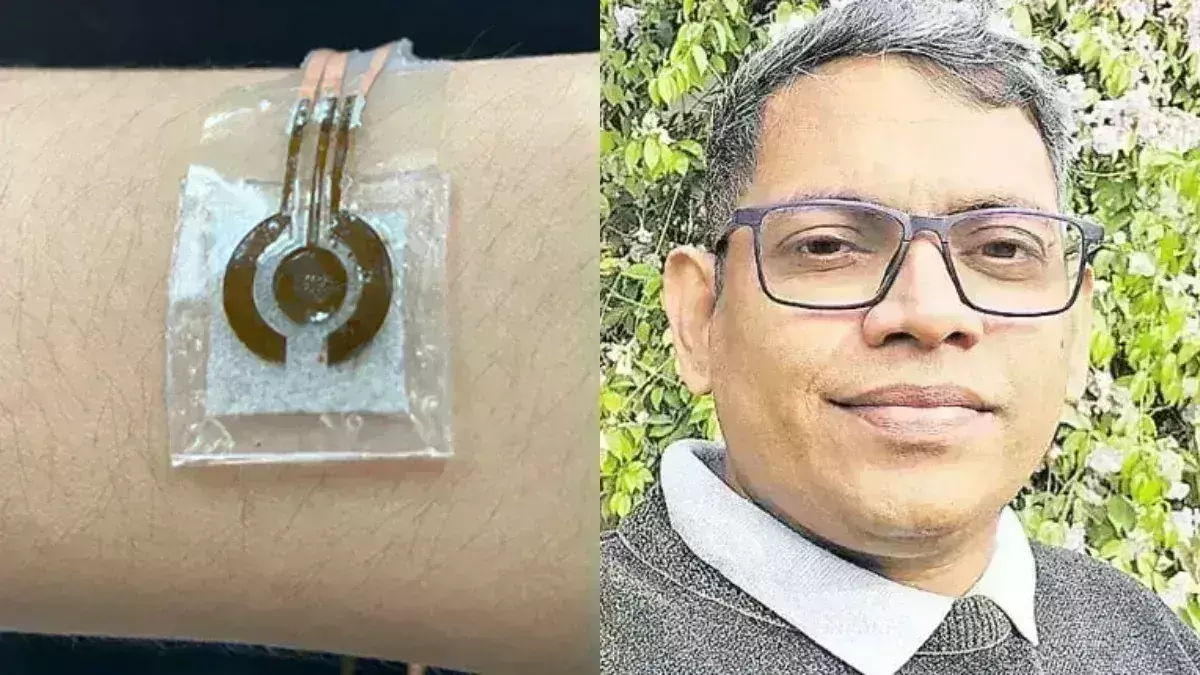 Glucose Test: షుగర్ టెస్టుకు కొత్త పరికరం ..  చెమటతోనే పరీక్ష