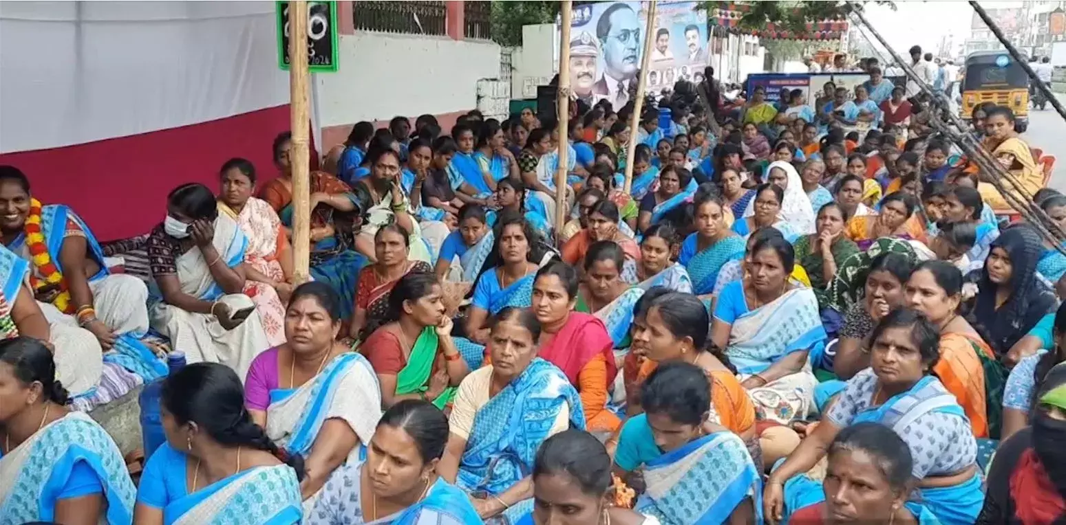 AP: తగ్గేదే లే అంటున్న అంగన్‌వాడీలు