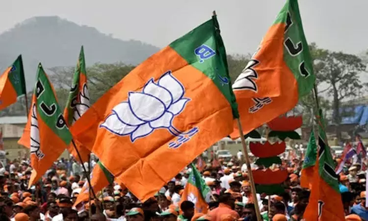 BJP : లోక్సభ ఎన్నికల్లో విజయం వైపు బిజేపి చూపు BJP : లోక్సభ ఎన్నికల్లో విజయం వైపు బిజేపి చూపు