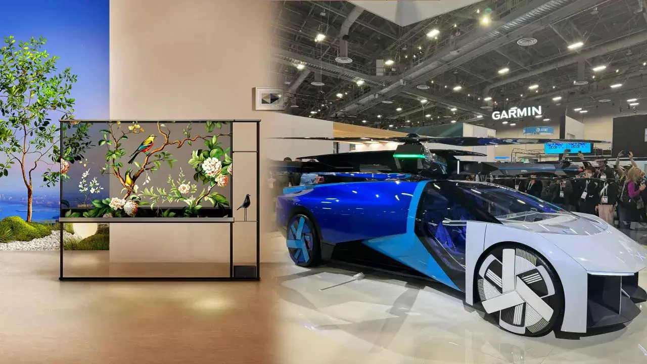 CES 2024 : ట్రాన్స్పరెంట్ టీవీ.. ఎగిరే కారు.. టెక్నాలజీ భవిష్యత్ అదిరింది