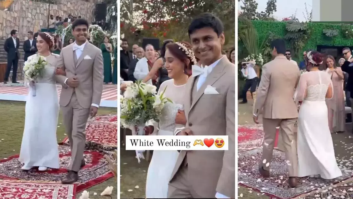 Ira-Nupur Wedding: క్రిస్టియన్ పద్దతిలో అమీర్ ఖాన్ కూతురి పెళ్లి Ira-Nupur Wedding: క్రిస్టియన్ పద్దతిలో అమీర్ ఖాన్ కూతురి పెళ్లి