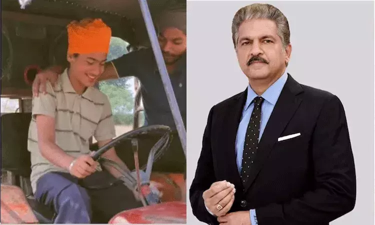 బాలుడి కడుపులో ట్రాక్టర్.. ఆనంద్ మహీంద్రా ట్వీట్