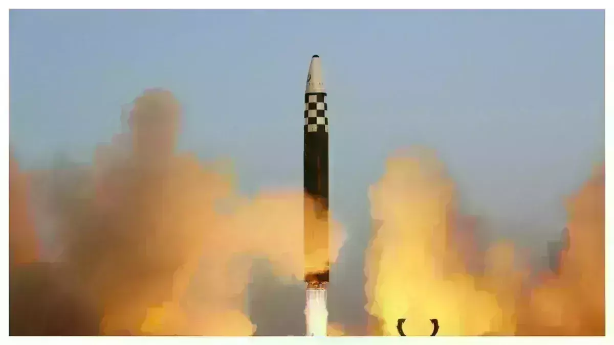 North Korea: అమెరికా స్థావరాలే టార్గెట్.. North Korea: అమెరికా స్థావరాలే టార్గెట్..