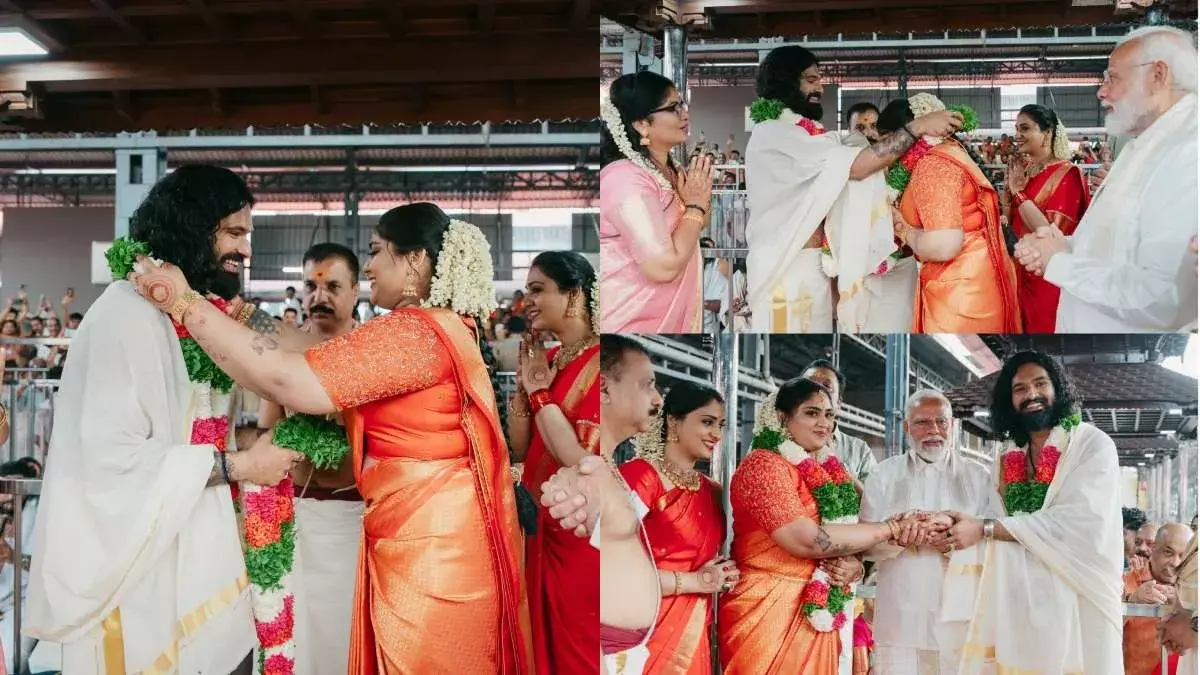 Suresh Gopi’s daughter’s wedding : సురేష్ గోపీ కుమార్తె వివాహానికి హాజరైన ప్రధాని మోదీ Suresh Gopi’s daughter’s wedding : సురేష్ గోపీ కుమార్తె వివాహానికి హాజరైన ప్రధాని మోదీ