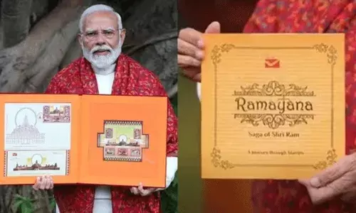శ్రీ రామ జన్మభూమి స్టాంపులు.. ఆవిష్కరించిన ప్రధాని మోదీ