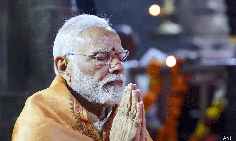నేలపై నిద్రిస్తూ, కొబ్బరి నీళ్లు తాగుతూ.. : రామ మందిర ప్రతిష్ఠాపనకు ముందు ప్రధాని నేలపై నిద్రిస్తూ, కొబ్బరి నీళ్లు తాగుతూ.. : రామ మందిర ప్రతిష్ఠాపనకు ముందు ప్రధాని