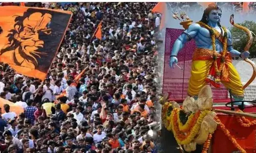 TS: తెలంగాణలోనూ ఘనంగా శ్రీరామ శోభాయాత్ర TS: తెలంగాణలోనూ ఘనంగా శ్రీరామ శోభాయాత్ర