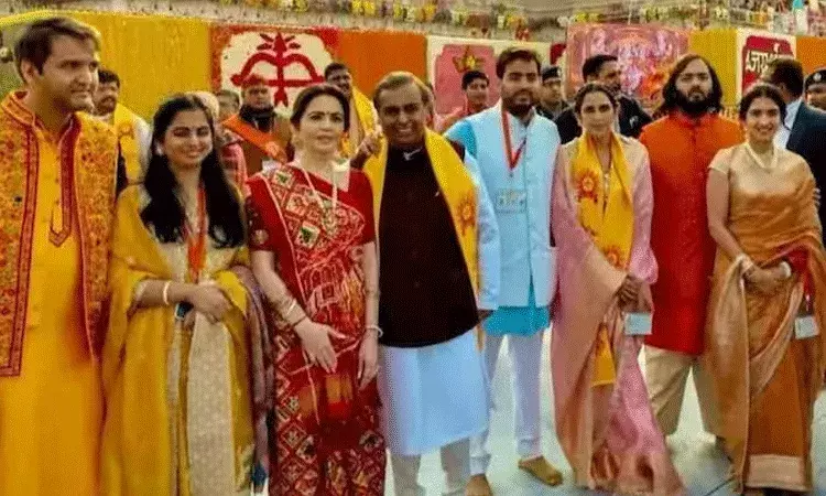 శ్రీ రామ జన్మభూమి క్షేత్ర ట్రస్ట్కు ముఖేష్ అంబానీ విరాళం శ్రీ రామ జన్మభూమి క్షేత్ర ట్రస్ట్కు ముఖేష్ అంబానీ విరాళం