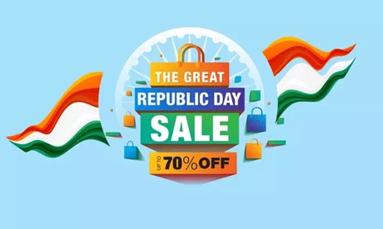 రిపబ్లిక్ డే సేల్.. ఆపిల్ ఫోన్లు, గృహోపకరణాలపై 70% వరకు తగ్గింపు రిపబ్లిక్ డే సేల్.. ఆపిల్ ఫోన్లు, గృహోపకరణాలపై 70% వరకు తగ్గింపు