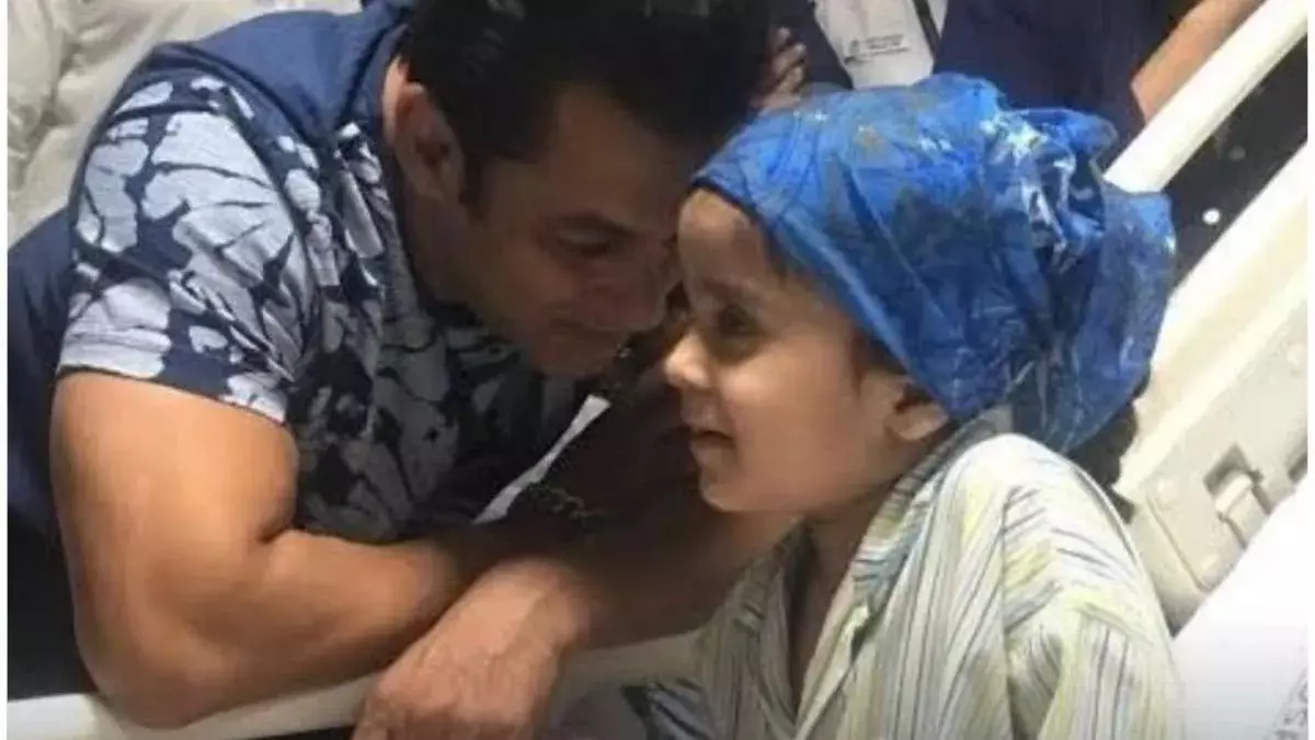 Salman Khan : క్యాన్సర్ను ఓడించిన తన 9 ఏళ్ల అభిమాభినిని కలిసిన కండలవీరుడు Salman Khan : క్యాన్సర్ను ఓడించిన తన 9 ఏళ్ల అభిమాభినిని కలిసిన కండలవీరుడు