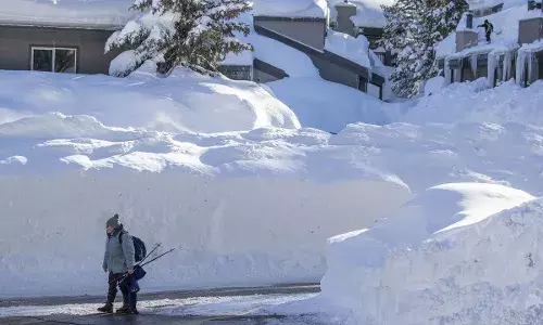 Russia :రష్యా సఖలిన్ ద్వీపాన్ని  ముంచేత్తిన మంచు తఫాను Russia :రష్యా సఖలిన్ ద్వీపాన్ని  ముంచేత్తిన మంచు తఫాను