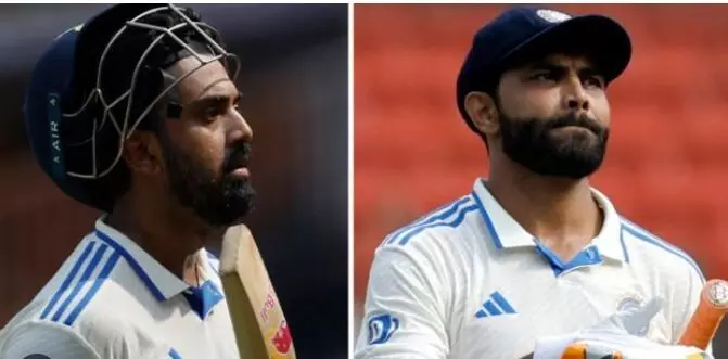 TEST: రెండో టెస్ట్ నుంచి రాహుల్, జడేజా అవుట్ TEST: రెండో టెస్ట్ నుంచి రాహుల్, జడేజా అవుట్