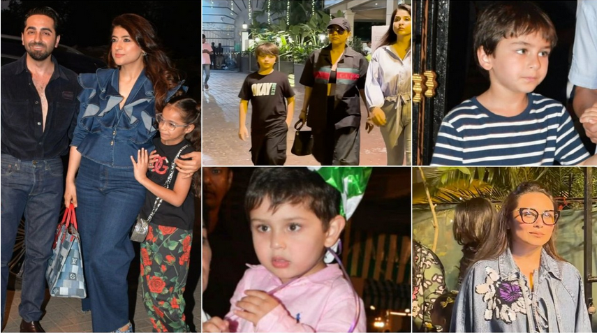 Karan Johars kids birthday: కరణ్ పిల్లల బర్త్ డేకి తారలు, వారి పిల్లలు హాజరు