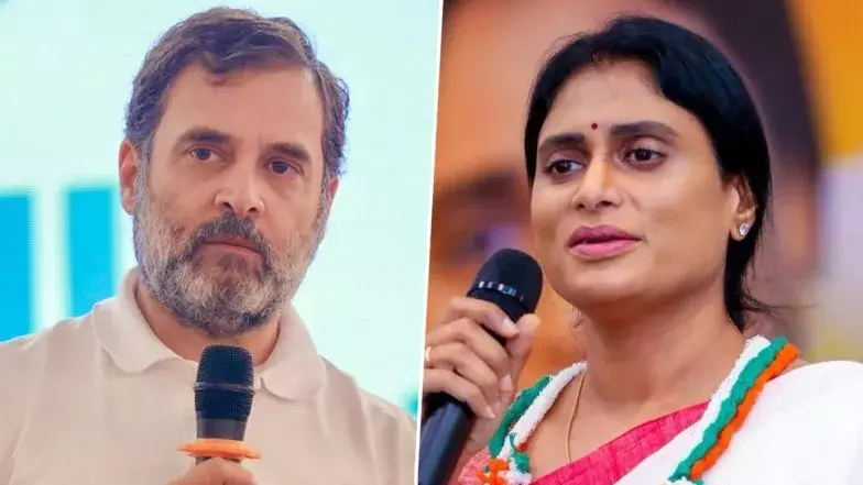 Rahul Gandhi: షర్మిలకు మద్దతుగా రాహుల్ గాంధీ ట్వీట్