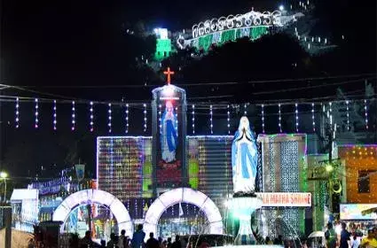 Gunadala Churchu: నేటి నుంచి గుణదల మేరీమాత ఉత్సవాలు Gunadala Churchu: నేటి నుంచి గుణదల మేరీమాత ఉత్సవాలు