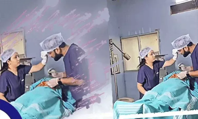 ఆపరేషన్ థియేటర్లో ప్రీ వెడ్డింగ్ షూటు.. వైద్యుడిపై సస్పెన్షన్ వేటు ఆపరేషన్ థియేటర్లో ప్రీ వెడ్డింగ్ షూటు.. వైద్యుడిపై సస్పెన్షన్ వేటు