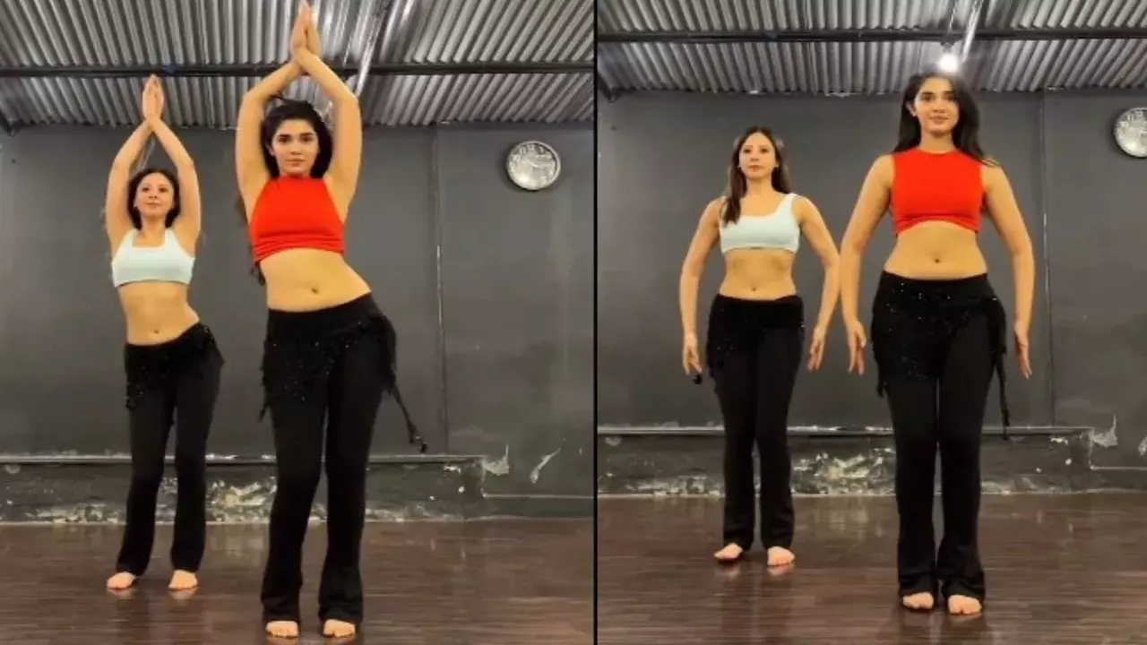 Krithi Shetty : అరబిక్ కుతు ట్యూన్ కి కృతి బెల్లీ డ్యాన్స్ Krithi Shetty : అరబిక్ కుతు ట్యూన్ కి కృతి బెల్లీ డ్యాన్స్