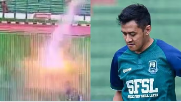 Indonesian Footballer  : ఫుట్ బాల్ గ్రౌండ్ లో పిడుగు.. ఇండోనేషియా ప్లేయర్ మృతి