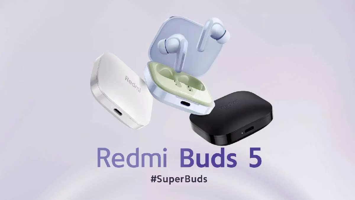 Redmi Buds 5 : రెడ్మీ వైర్లెస్ ఇయర్బడ్స్ వచ్చేశాయ్.. Redmi Buds 5 : రెడ్మీ వైర్లెస్ ఇయర్బడ్స్ వచ్చేశాయ్..