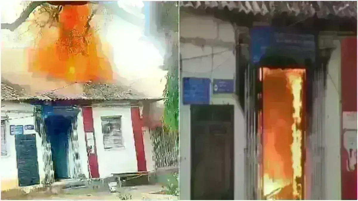 Kamareddy : కామారెడ్డి పాస్‌పోర్టు కార్యాల‌యం అగ్నికి ఆహుతి