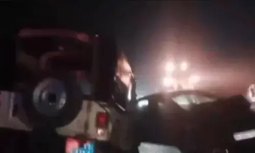 RJD నేత తేజస్వి యాదవ్ కాన్వాయ్ కి ప్రమాదం.. ఒకరు మృతి RJD నేత తేజస్వి యాదవ్ కాన్వాయ్ కి ప్రమాదం.. ఒకరు మృతి