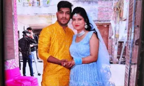 పెళ్లై మూడు నెలలు.. జూకి వెళ్లి గుండెపోటుతో భర్త.. షాక్ తో ఏడో అంతస్తు నుంచి దూకి భార్య.. పెళ్లై మూడు నెలలు.. జూకి వెళ్లి గుండెపోటుతో భర్త.. షాక్ తో ఏడో అంతస్తు నుంచి దూకి భార్య..